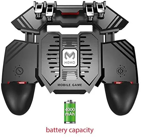 PUBG Controller AK77 Six Finger Gamepad For iPhone Android PUBG Mobile Controller L1 R1 Shooter Triggers Fire Joystick Game pad