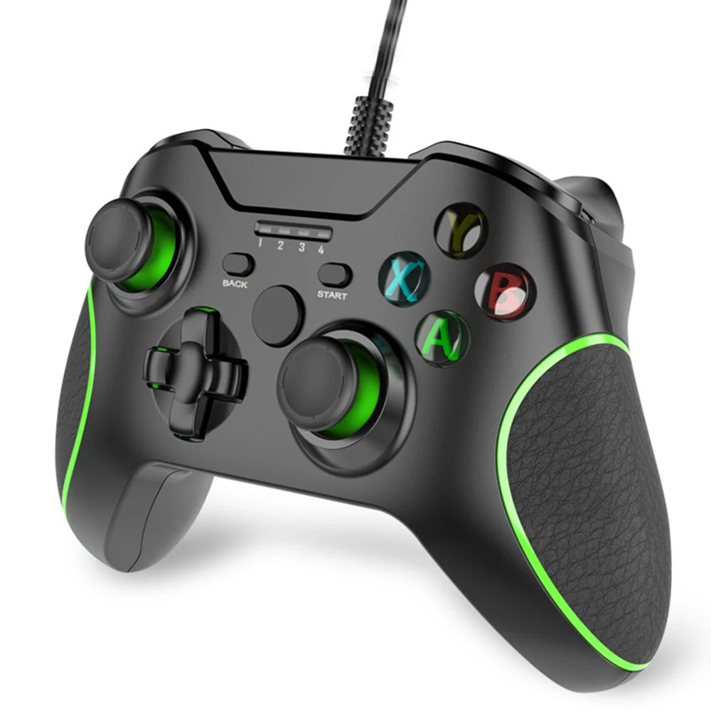 For Xbox One Controller Dual Motor Vibration For Xbox One Control PC / Laptop Windows 7/8/10 Drop Shipping USB Wired Gamepad