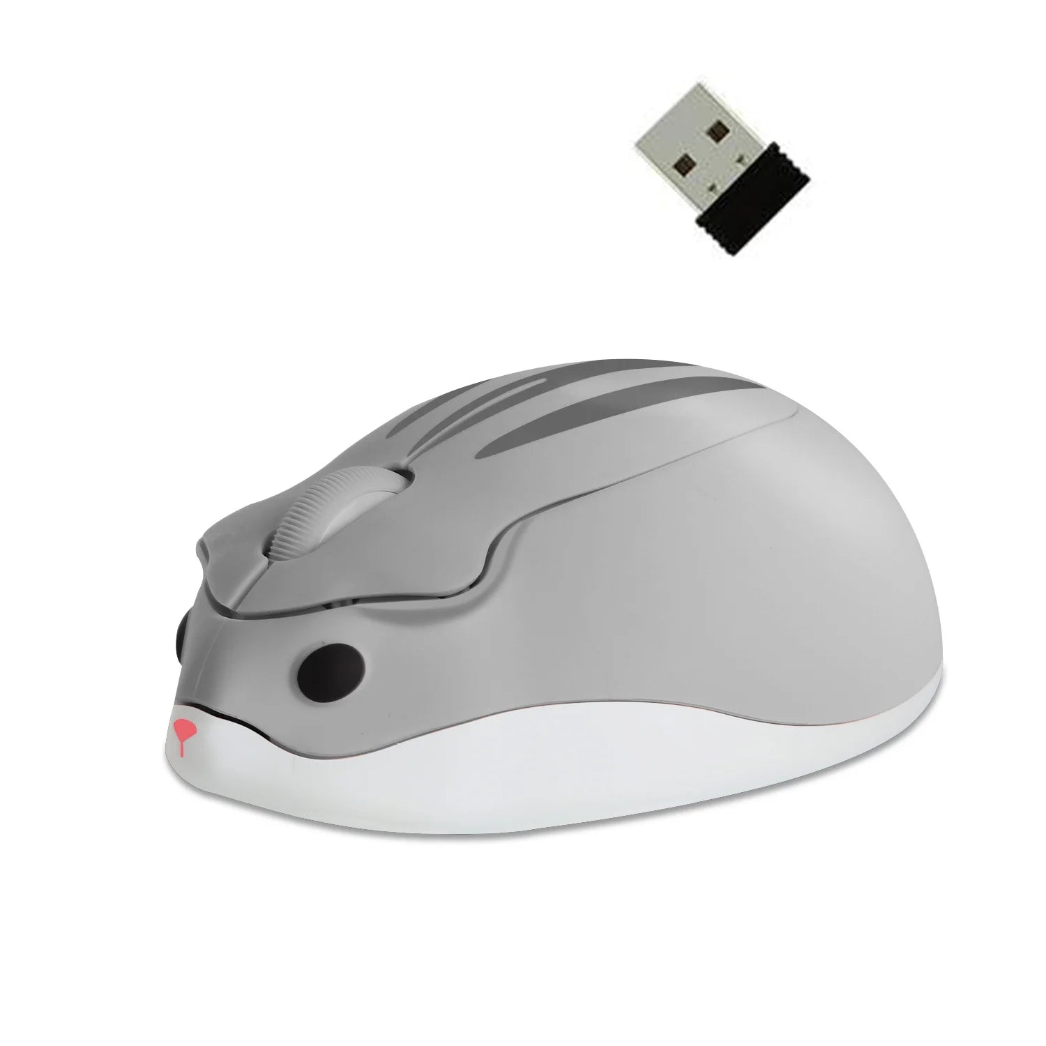 Bluetooth+2.4G Wireless Cute Mouse Hamster Cartoon USB Creative Mute Mause Ergonomic Mini 3D Optical Kid Gift Mice For PC Laptop