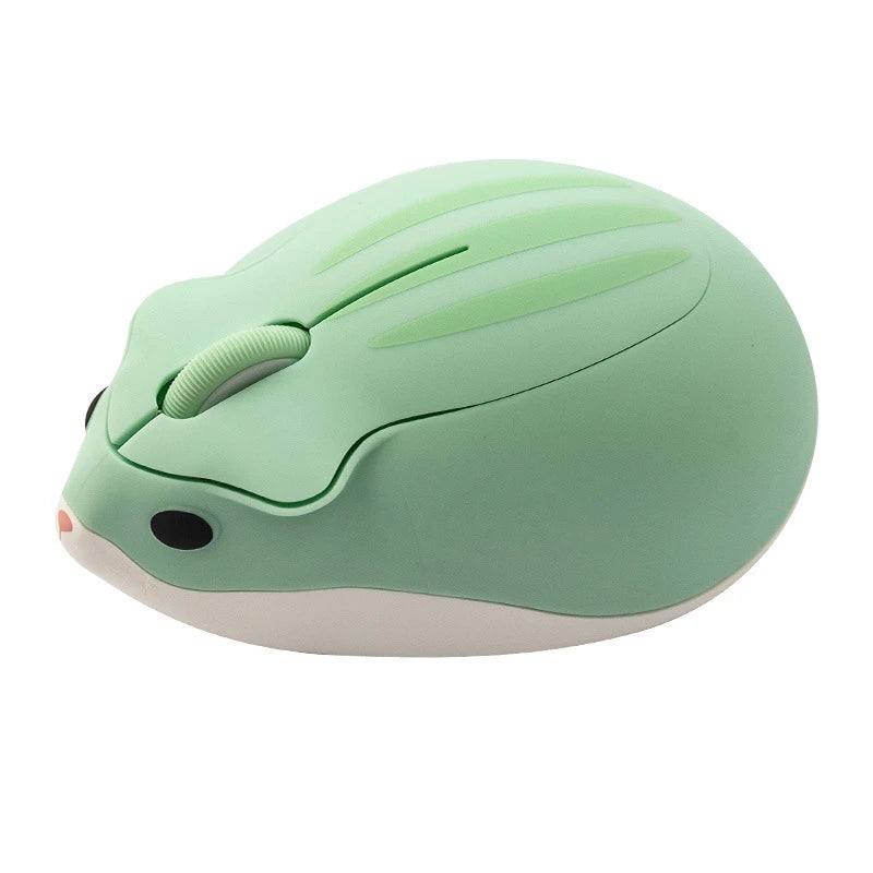 Bluetooth+2.4G Wireless Cute Mouse Hamster Cartoon USB Creative Mute Mause Ergonomic Mini 3D Optical Kid Gift Mice For PC Laptop